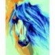 Paint by number kit: Horse 40x50 cm T124