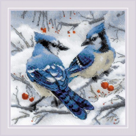 Blue Jays siuvinėjimo rinkinys iš RIOLIS Nr.: 1925