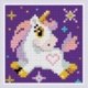 Little Unicorn  - Deimantinės Mozaikos rinkinys iš RIOLIS Nr.: AM0051