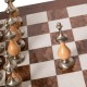 Luxurious Chess Set with Solid Table