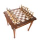 Luxurious Chess Set with Solid Table