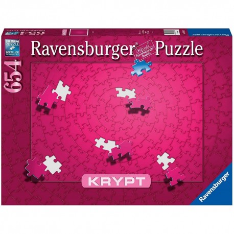 Puzzle 654 Krypt Pink - RAVENSBURGER dėlionė