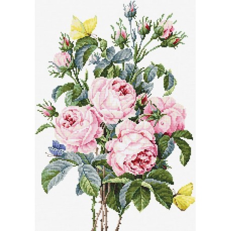 Bouquet of roses SBA2373 - siuvinėjimo kryželiu rinkinys