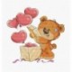 Teddy-bear SB1177 - Cross Stitch Kit