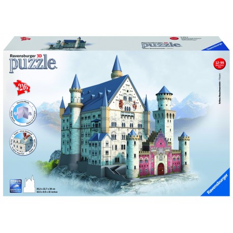 Ravensburger dėlionė "3D Puzzle Schloss Neuschwanstein"