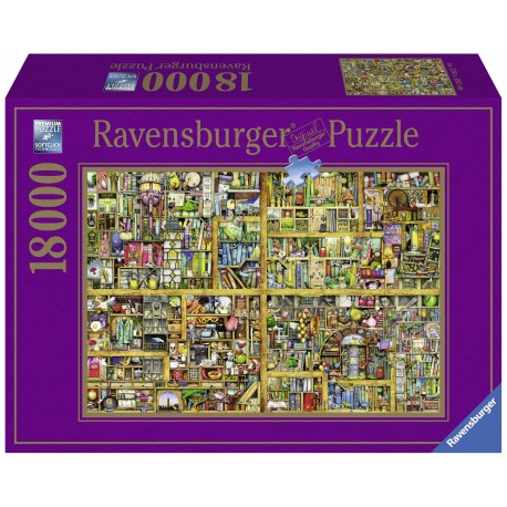Ravensburger dėlionė "Puzzle 18000 Magical Bookcase"