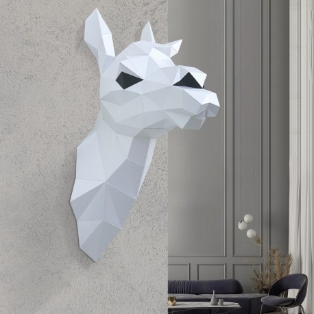 3D Papercraft Kit Lama (white) PP-1LAM-WHT