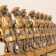 Peter the Great Emperor of Russia: Luxurious Chess Set finished using Real 24k Gold