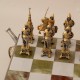 NAPOLEONE FRENCH EMPEROR: Luxurious Chess Set from Bronze finished using Real 24k Gold