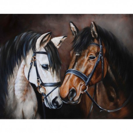 Deimantinis paveikslas Horse Tenderness WD2469