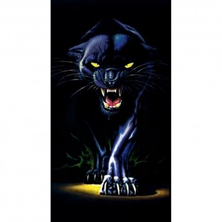 Diamond painting kit Black Panther WD2409