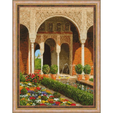 The Palace Garden - Cross Stitch Kit from RIOLIS Ref. no.:1579