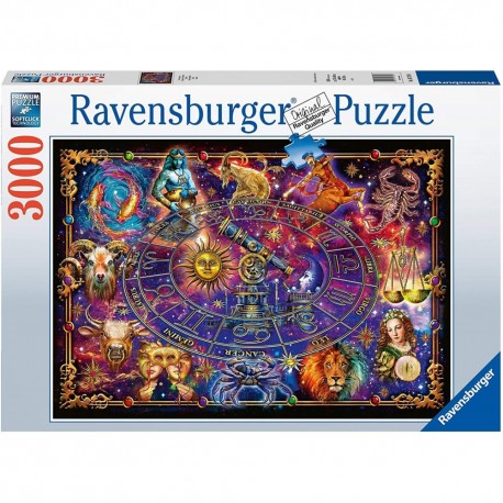 Puzzle 3000 Zodiac - RAVENSBURGER dėlionė
