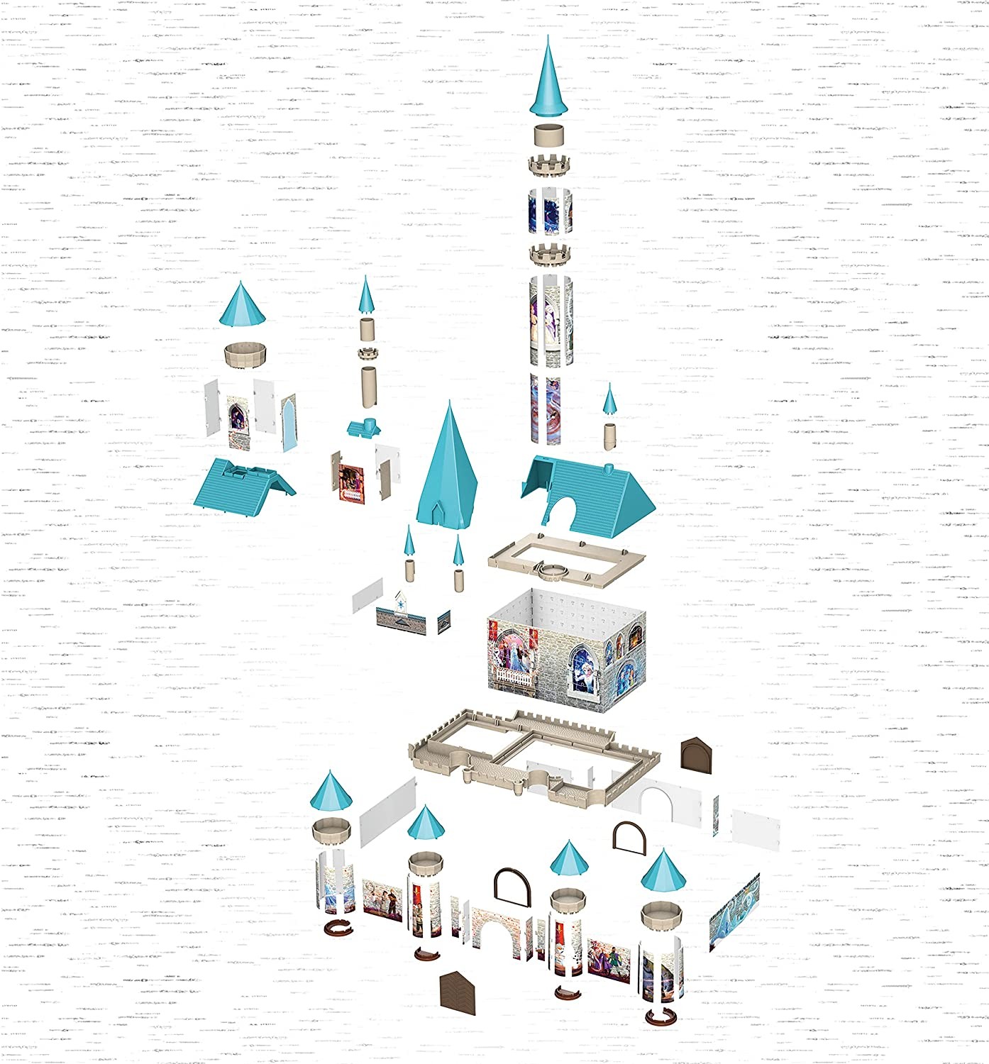 3D Puzzle 216: Frozen II Disney Castle