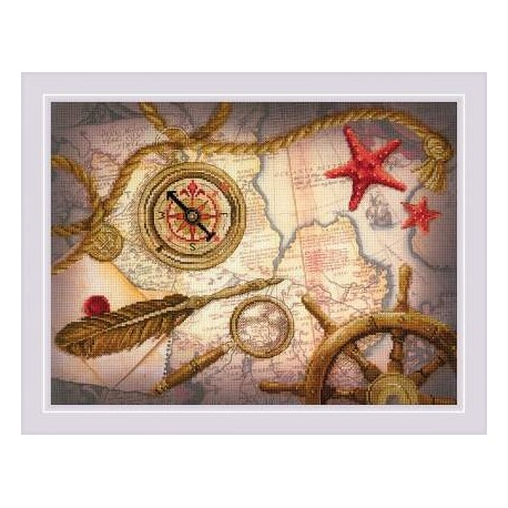 Treasure Hunting. Cross Stitch kit by RIOLIS Ref. no.: 0095 PT