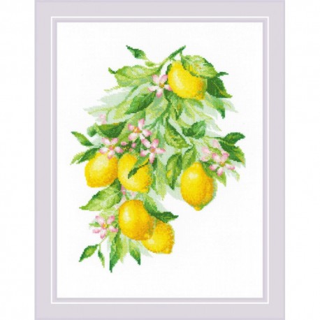 Bright Lemons Siuvinėjimo rinkinys iš RIOLIS Nr.: 2054