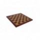 Rankomis spalvintos alavinės šachmatų figūros su dirbtinės odos šachmatų lenta N°P149