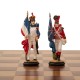 Vaterlo mūšis: unikalūs teminiai šachmatai su dirbtinės odos lenta