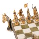 Napoleonas: meniški ypatingos prabangos šachmatai padengti 24k auksu