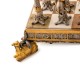 ALADINAS: meniški ypatingos prabangos šachmatai padengti 24k auksu