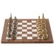 Egypt: Solid Metal Pieces with Beautiful Marble Chessboard