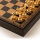 Solid Metal Real Gold/Silver Chess Set with Gameboard/Box