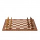Exotic Hand Carved Chess with Solid Wood Chessboard