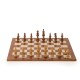 Rankomis drožinėti unikalūs šachmatai su medine žaidimo lenta