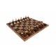 Fishes Chess Set: Unique Handmade Chess with Leatherette Board