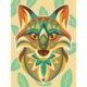 Colourful Fox Diamond Painting Set CS2543
