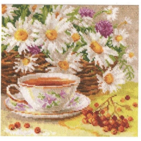 Alisa Siuvinėjimo rinkinys "Popietės arbata" 5-13 (18x18 cm)