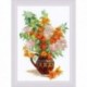 Bouquet with Physalis. Cross Stitch kit by RIOLIS Ref. no.: 2086