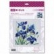 Blue Irises. Cross Stitch kit by RIOLIS Ref. no.: 2102