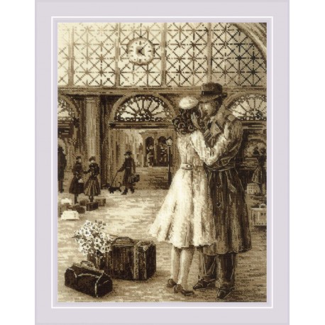 Old Photo. Rendezvous. Cross Stitch kit by RIOLIS Ref. no.: 2111
