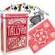 Bicycle Tally-Ho Fan back cards (Red)