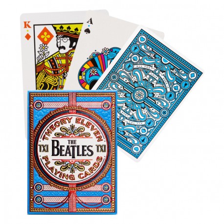 The Beatles žaidimo kortos (mėlynos)