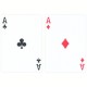 Copag 2 Corner playing cards (red)