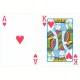 Copag 2 Corner playing cards (red)