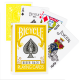 Bicycle Rider Back playing cards (Yellow)