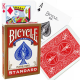Bicycle Rider Standard pokerio kortos auksiniu apvadu (Mėlynos)