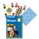 Poker 4 Jumbo Index kortos (šviesiai mėlynos)