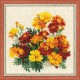 Marigolds - Cross Stitch Kit from RIOLIS Ref. no.:1556
