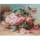 RARE find: Basket of Roses SB547 - Cross Stitch Kit by Luca-s