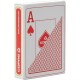 Copag 2 Corner Jumbo index playing cards red