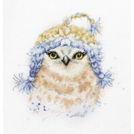 RARE find: The Owl SB2306 - Cross Stitch Kit by Luca-s