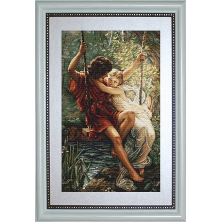The Spring of Lovers SG415 - Cross Stitch Kit by Luca-s