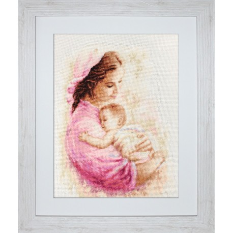 Mother and Child SG536 - Cross Stitch Kit by Luca-s