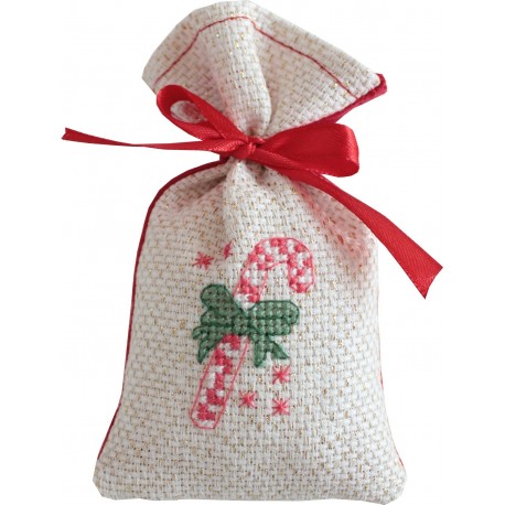 RARE find: Cross stitch bag- Christmas Candy SPM1206 by Luca-s