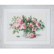 Bouquet of Pink Roses SBL22866 - Cross Stitch Kit by Luca-s
