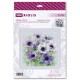 Purple Anemones. Cross Stitch kit by RIOLIS Ref. no.: 2176